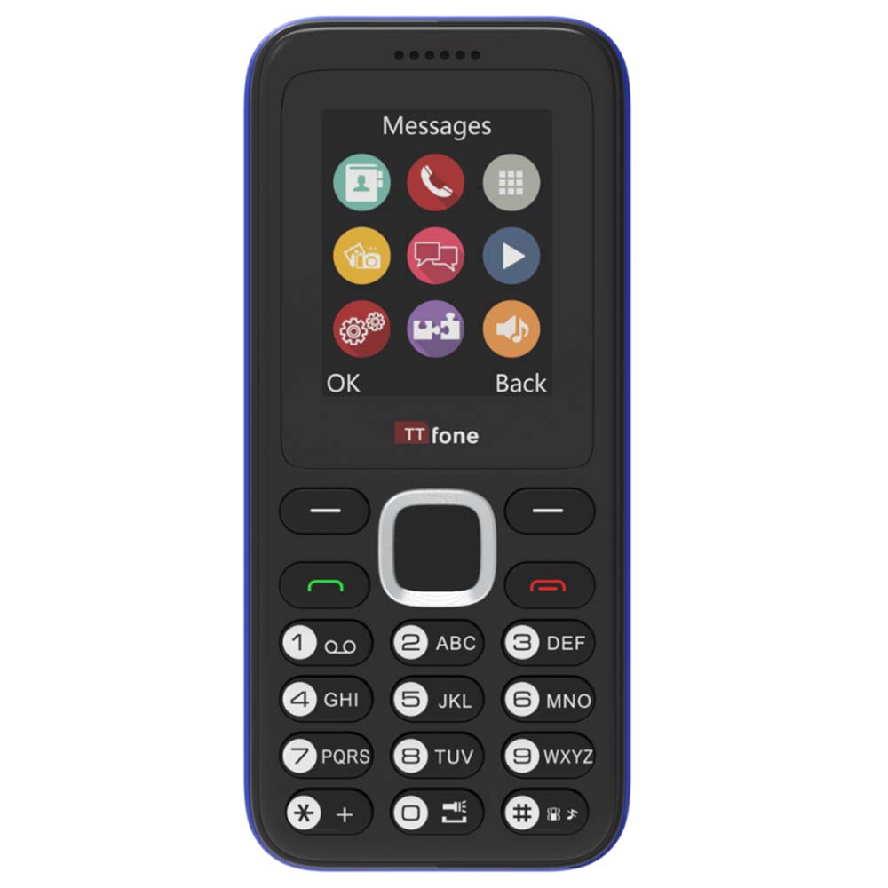 Blue TT150 Dual SIM Mobile Phone - Image 2