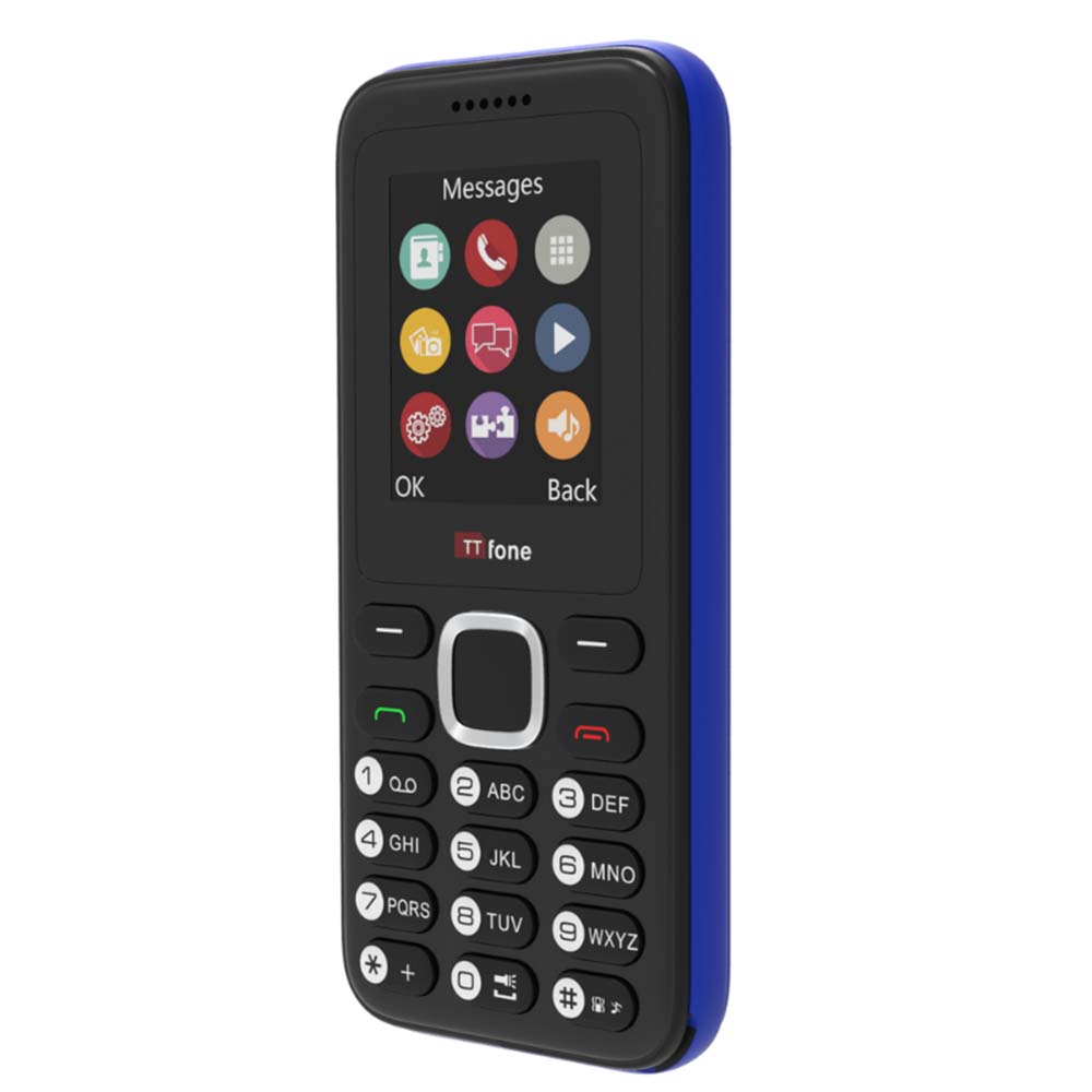 Blue TT150 Dual SIM Mobile Phone - Image 3