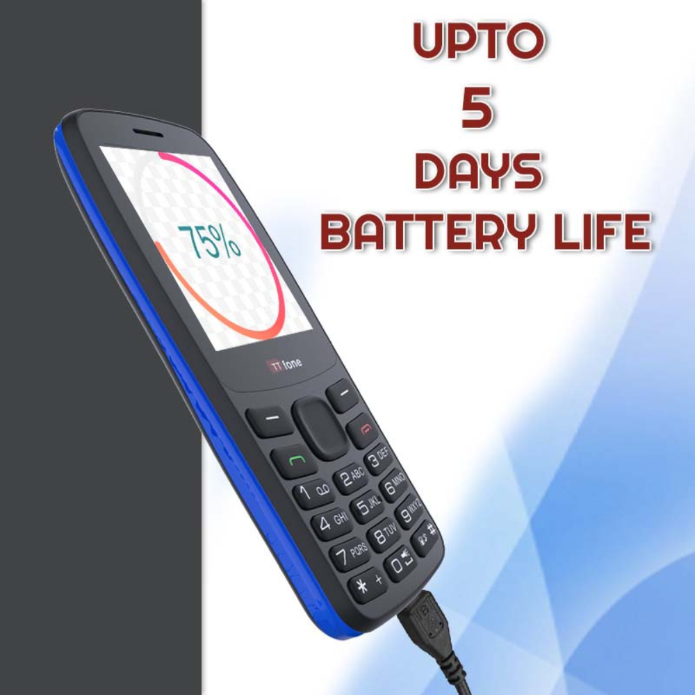 TT175 Dual SIM Mobile Phone & Cable - Image 5