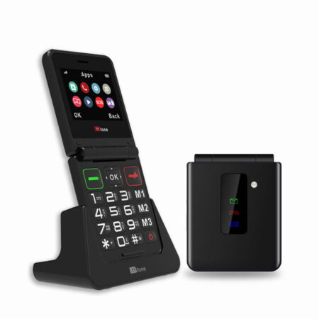 TT660 Flip Senior Mobile Phone & Dock