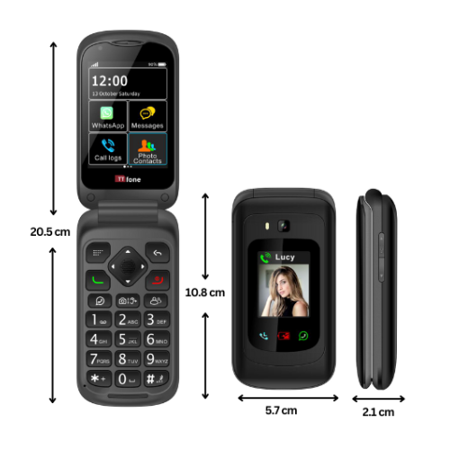 TT970 Touchscreen Senior Mobile Phone - Image 2