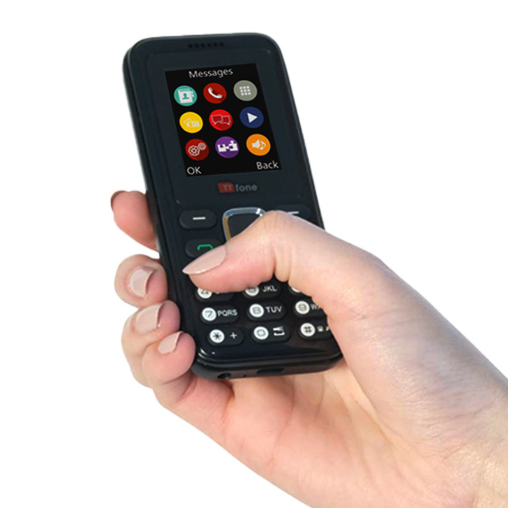 Black TT150 Dual SIM Mobile Phone - Image 5