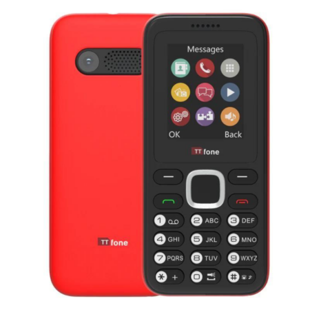 Red TT150 Dual SIM Mobile Phone